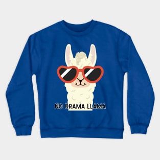 No Drama Llama Crewneck Sweatshirt